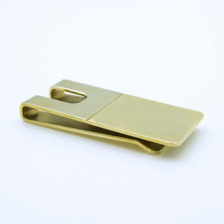 Brass money clip Millet Wade